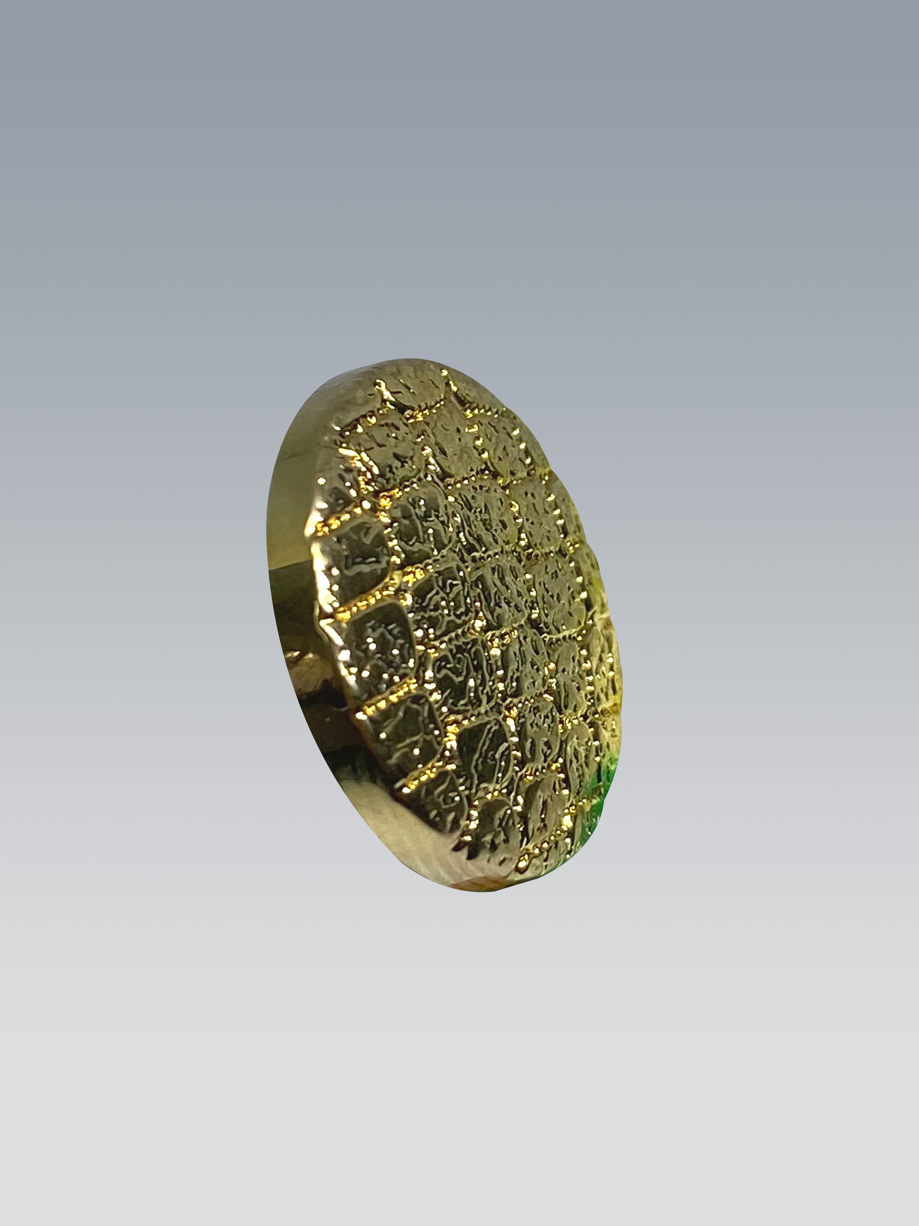 Botón dorado